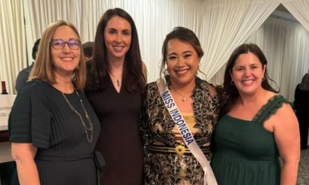 <p>Karina Shareen represents Indonesia at the APAS 45-Year Gala.&nbsp;Born in Indonesia and raised in Louisiana, Karina joined 16 other contestants in showcasing her heritage at this vibrant event. She was cheered on by friends, family, and fellow DK attorneys Beverly Aloisio DeLaune, Melissa Lessell, and Joan Sheridan.</p>
